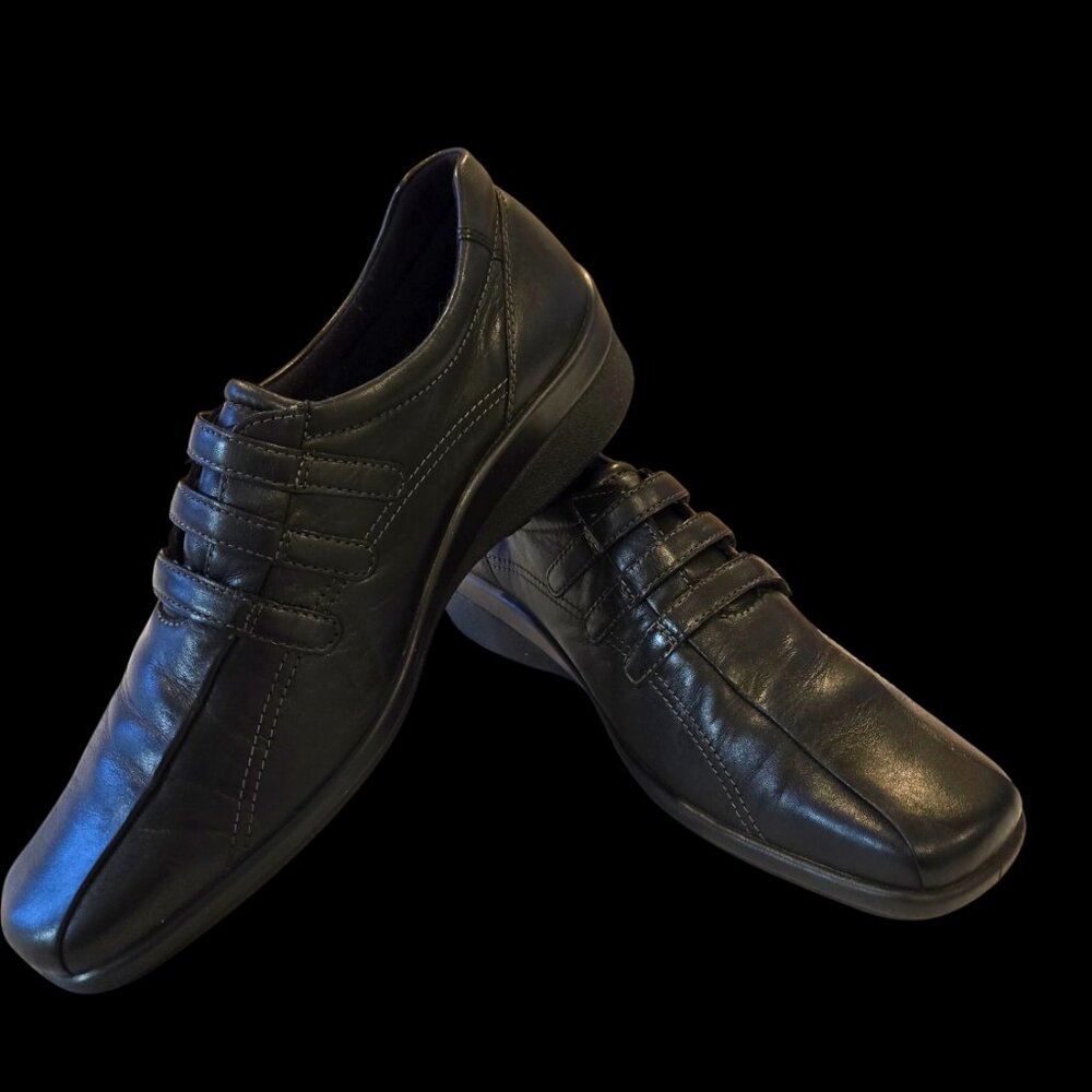 Ecco “Shade” 3-Strap Leather Shoes – EU 42 – Like New (Worn Once) - Picture 8 of 12